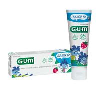 Gum Junior Dentifrice Gel Goût Fraise 6 ans et + 50ml