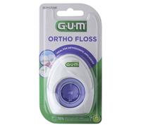 GUM® Ortho Floss - Fil dentaire - 50 pièces - Protection des dents