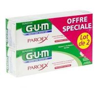 Gum Paroex Traitement D'attaque Dentifrice Lot De 2 X 75ml
