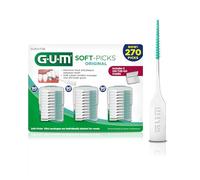 GUM Pièce d'origine, 3 étuis pratiques, 270 médiators souples