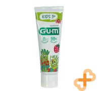 GUM Pingouin Enfants Dentifrice pour 3 Ans Vieux Enfants Saveur de Fraise 50 ML