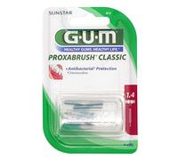 GUM proxab Rush Classic Lot de 8 bougie 1,4 mm ISO Lot de 4 Lot de 3 (3 x 8)