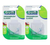 GUM® Proxabrush® Classic Recharge Brossette interdentaire conique 1,1 mm vert Set(S) 2x8 pc(s)
