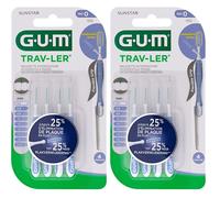 Gum® Proxabrush Trav-ler brossette interdentaire 0.6 mm Brosse(S) À Dents 2x4 pc(s)