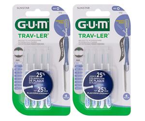 Gum® Proxabrush Trav-ler brossette interdentaire 0.6 mm Brosse(S) À Dents 2x4 pc(s)