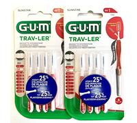 Gum Trav-Ler Brossettes Interdentaires 0.8 mm 1314 4 Unités