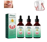 Gum Regrowth Gouttes de régénération des gencives, gouttes de traitement pour la régénération des gencives, sérum de blanchiment des dents, renouvellement facile des gencives, réparation pour les