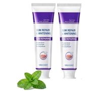 Gum Repair & Whitening Toothpaste,Freshen Breath, for Sensitive Teeth (2PC) | Deep Cleaning Long-Lasting Freshness,Effective Tartar Prevention Toothpaste for Brighter Teeth,Protects Tooth Enamel