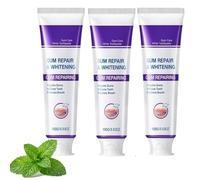 Gum Repair & Whitening Toothpaste,Freshen Breath, for Sensitive Teeth (3PC) | Deep Cleaning Long-Lasting Freshness,Effective Tartar Prevention Toothpaste for Brighter Teeth,Protects Tooth Enamel