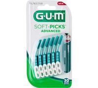GUM Soft-Picks advanced large zur Reinigung der Zahnzwischenräume, 30 pc Brosses interdentaires