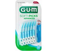 GUM SOFT-PICKS Advanced Small, 30 pcs. Brosses interdentaires