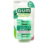 GUM Soft-Picks Comfort Flex Brosse Interdentaire Medium Cool Mint 80 Unités
