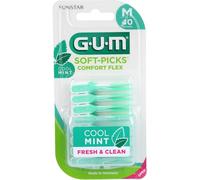 GUM Soft Picks Comfort Flex Mint Medium Interdentalbürsten, 40 pc Brosses interdentaires