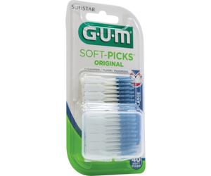 Gum Soft-Picks Cure-Dents Caoutchouc Fluor X-Large 40 Pièces
