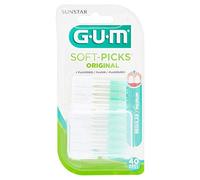 Gum Soft Picks Cure-Dents Caoutchouc 40 Pièces (632)