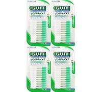 GUM Soft Picks Regular 632-80 Lot de 4