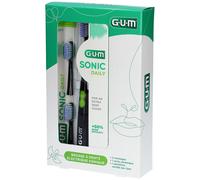 GUM® SONIC DAILY BLACK Coffret Brosse à dents