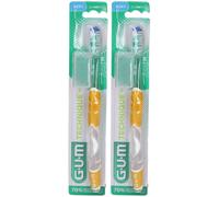 GUM® Technique+ Brosse à dents Souple Adultes Brosse(S) À Dents 2x1 pc(s)