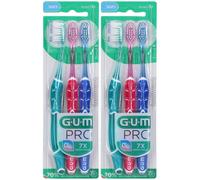 GUM® Technique PRO Brosse à dents Adultes soft Brosse(S) À Dents 2x3 pc(s)