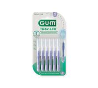 GUM Trav-ler interdental brush 0.6 mm light blue 6 brossettes