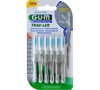 Gum Trav-Ler 2,0mm bougie grise interdentaire+6 capuchons 6pcs