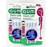 Gum Trav-ler Brossette Interdentaire 1.4mm 1612 4 Unités