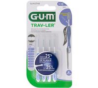 Gum Trav-Ler Brossette Interdentaire 0,6mm 4 Pièces (1312)