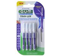 Gum Travel 1512 Scov 1,2 Lot de 4 brossettes interdentaires