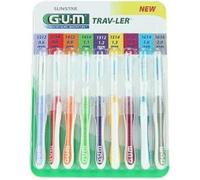 Gum Traver 9 Brossettes Interdentaires