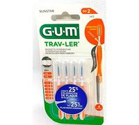 Gum Trav-Ler Brossette Interdentaire 1412 0,9mm 4 Unités