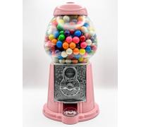 Gumball Dreams Machine à gumball classique / distributeur de bonbons - 22,9 cm - Bubble Gum rose