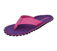 Gumbies Duckbills - Tongs de bain avec semelle en caoutchouc antidérapante en pneus de voiture recyclés - Chevalet souple en bouteilles PET recy s - Semelle ergonomique, Violet/rose, 39 EU