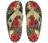 Chaussures GUMBIES Islander Denim Hibiscus Beige - Femme - Marque GUMBIES 40
