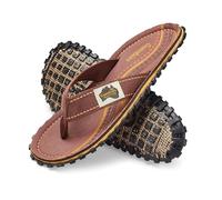 Gumbies Islander Tongs unisexes avec tige d'orteil en coton super doux et semelle en caoutchouc recyclé durable - Confort garanti, Autochtone, 39 1/3 EU