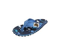 Gumbies Originals Bleu - Tongs en matériaux recyclés - semelle robuste en pneus de voiture recyclés, semelle intérieure douce en toile de coton, pont en coton confortable, 41 EU