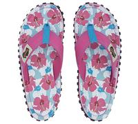 Gumbies Originals Tongs pour femme en matériaux recyclés Semelle profilée fabriquée à partir de pneus de voiture recyclés, semelle intérieure douce en toile de coton, bride d'orteil confortable,