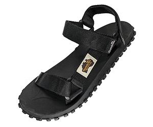 Gumbies Scrambler Sandales unisexe avec sangles en plastique recy t semelle en caoutchouc recy onfort garanti, Noir , 44 EU