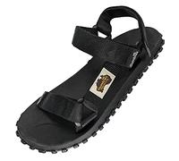 Gumbies Scrambler Sandales unisexe avec sangles en plastique recy t semelle en caoutchouc recy onfort garanti, Noir , 44 EU
