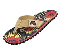 Gumbies Tongs Islander | Tongs classiques unisexes en toile avec semelle extérieure en caoutchouc recy t semelle intérieure en coton | profilées, légères et confortables au quotidien, Denim