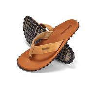 Gumbies Vegovert Tongs unisexes avec semelle intérieure en EVA brossé super douce, sangle en cuir synthétique envers en coton doux et semelle en caoutchouc recy onfort garanti, peau, 39 1/3 EU
