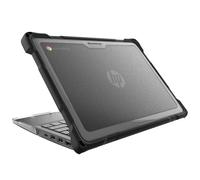 Gumdrop SlimTech Coque Rigide pour Ordinateur Portable HP Fortis 11 G10 Chromebook (Clamshell), Robuste, résistante aux Chocs, légère, Protection fiable pour Bureau, Voyage, Affaires, Noir