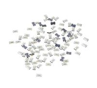 GUMEI 100 Pcs 3x6x2.5mm Momentané Tact SMD SMT Bouton Poussoir Micro Interrupteur 2 Broches