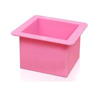 GUMEI 12 cm / 5 "Super Grand Cube carré Silicone Moule résine Moulage Bijoux Faisant des Outils