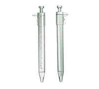 GUMEI 2 pièces Stylo à Encre Gel Vernier Pied à Coulisse 10 cm jauge métrique Cadran de précision Antichoc