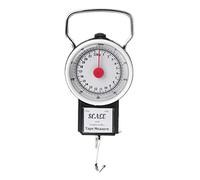 GUMEI 22kg / 50lb Balance Suspendue Portable Balance Crochet à Poisson Pesage Balance Cuisine avec Ruban à mesurer Échelles de pêche