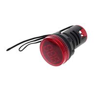 GUMEI 22mm AC 50-380V thermomètre indicateur Lumineux LED Affichage numérique température Mesure Induction allant de -20-119 ?