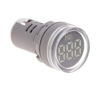 GUMEI 22mm Affichage LED Compteur de fréquence AC électricité Hertz indicateur Hz veilleuse