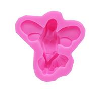 GUMEI 3D Moule en Silicone en Forme de fée pour Fondant au Chocolat Cupcake Moule Artisanat Outil de Cuisson