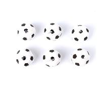 GUMEI 6 pièces/Ensemble Bougies de Football Ballon de Football pour la fête d'anniversaire Enfant Fournitures décoration