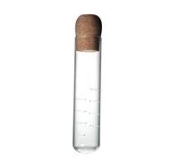 GUMEI Bouteille en Verre De Liège Transparent Passoire À Thé Mini Bouteille Vide Infuseur À Thé Tube B